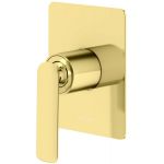 Kohlman Experience Gold bateria prysznicowa podtynkowa złoty połysk QW220EGD