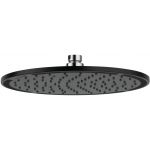 Kludi A-QA deszczownica 25 cm okrągła czarny mat/chrom 6432587-00