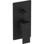 Oltens Gota bateria wannowo-prysznicowa podtynkowa czarny mat 34101300