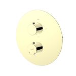 Oltens Katla bateria wannowo-prysznicowa termostatyczna podtynkowa złoty 34600800