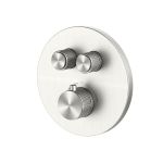 Oltens Onega bateria wannowo-prysznicowa podtynkowa termostatyczna nikiel 34601910