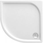 Deante Cubic brodzik półokrągły 90 cm biały KTK051B