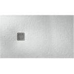 Roca Terran brodzik prostokątny 100x80 cm kompozyt Stonex złamana biel AP013E832001090