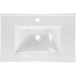 Comad Lava umywalka 61x46 cm prostokątna meblowa biała UM-CFPLAVA60DDP