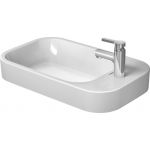 Duravit Happy D.2 umywalka 65x40 cm nablatowa prostokątna biała 2317650000