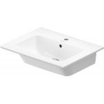 Duravit ME by Starck umywalka 63x49 cm prostokątna biała 2336630000