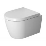 Zestaw Duravit ME by Starck miska WC Rimless wisząca z deską wolnoopadającą (2530090000, 0020190000)