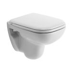 Zestaw Duravit D-Code miska WC wisząca z deską wolnoopadającą białą (22110900002, 0067390000)