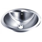 Faneco umywalka 45 cm stal nierdzewna matowa WB55