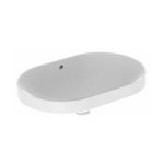 Koło Variform umywalka 60x40 cm wpuszczana owalna biała 500.728.01.6