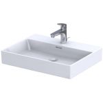 Oristo Bold umywalka 60,5x46,5 cm meblowa prostokątna biała UME-BD-60-91