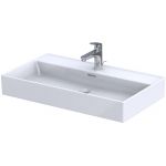 Oristo Bold umywalka 80,5x46,5 cm meblowa prostokątna biała UME-BD-80-91