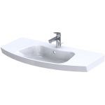 Oristo Flow umywalka 100x50 cm meblowa prostokątna biała UME-FL-100-92