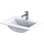 Oristo Silver umywalka 60x45 cm meblowa prostokątna biała UME-SI-60-92