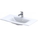 Oristo Wave umywalka 80x45 cm meblowa prostokątna biała UME-WA-80-92