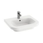 Ravak Chrome umywalka 55x47cm półokrągła biała XJG01155000