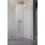 Radaway Essenza Pro Brushed Gold PTJ drzwi prysznicowe prawe złoty szczotkowany/szkło przezroczyste 10100000-99-01R