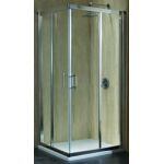 Koło Geo 6 kabina kwadratowa 80 cm szkło przezroczyste (GKDK80222003A, GKDK80222003B)