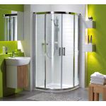 Zestaw kabina półokrągła 90 cm Koło Geo 6 (GKPG90222003A, GKPG90222003B)