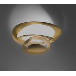 Artemide Pirce Mini LED lampa podsufitowa 1x44W 3000K złota 1255120A