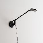 Artemide Demetra Micro kinkiet 1x6W 3000K czarny 1748050A