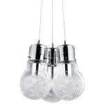 Ideal Lux Luce Max lampa wisząca 3x60W aluminiowa 081762