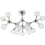 Ideal Lux Nodi Crystal lampa wisząca 15x40W chrom 093512
