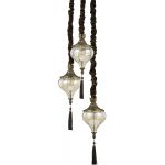 Ideal Lux Harem lampa wisząca 3x60W patyna 115986