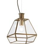 Ideal Lux Potty lampa wisząca 1x60W złota 152776