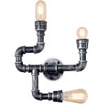 Ideal Lux Plumber lampa podsufitowa 3x42W antyczna czerń 175317