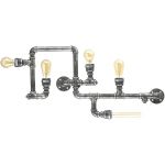 Ideal Lux Plumber lampa podsufitowa 5x42W antyczna czerń 175324