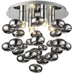 Lampex Tivoli 4 lampa wisząca 4x40W chrom 301/4