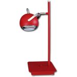 Lis Poland Scotti lampa biurkowa 1x40W czerwona 4467BH04