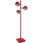 Lis Poland Scotti lampa stojąca 3x40W czerwona 4468PH04