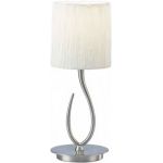 Mantra Lua lampa biurkowa 1x20W chrom/biały 3702