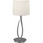 Mantra Lua lampa biurkowa 1x20W chrom/biały 3708