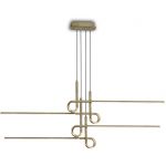 Mantra Cinto lampa wisząca 4x42W LED złoty 6123