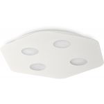 Mantra Area plafon 4x9W piaskowa biel 6642