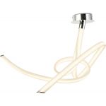 Mantra Armonia lampa podsufitowa 2x60W LED biały/chrom 6721