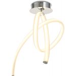 Mantra Armonia lampa podsufitowa 2x40W LED biały/chrom 6724