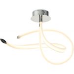 Mantra Armonia lampa podsufitowa 2x40W LED biały/chrom 6731