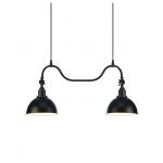 Markslöjd Ekelund lampa wisząca 2x40W czarna 104635
