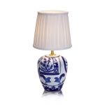 Markslöjd Göteborg lampa stołowa 1x40W niebieski/biały 104999