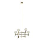 Markslöjd Capital lampa wisząca 6x60W mosiądz 106418