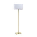 Markslöjd Savoy lampa stojąca 1x60W mosiądz/biały 106560