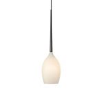 Markslöjd Salut lampa wisząca 1x40W czarny/biały 106807