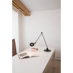 Martinelli Luce L'Amica lampa stołowa 1x9W LED szara 736/L/GR