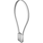 Martinelli Luce Fluida lampa stołowa 1x4W LED biała 823/BI