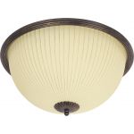 Nowodvorski Lighting Baron II plafon 2x60W beż/ciemny mosiądz 4138