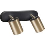 Nowodvorski Lighting Eye Spot Brass II kinkiet 2x10W mosiądz/czarny 8817